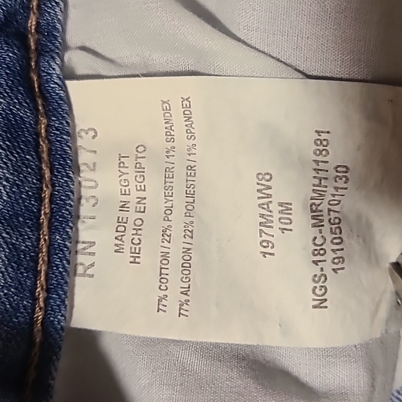 Lee Riders Midrise Denim Shorts - Ladies 10R - Picture 5 of 9